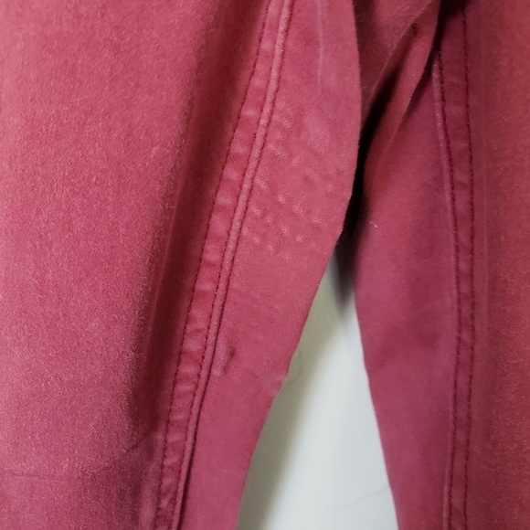 Maurices Small Regular Red Skinny Jeans Pants - Picture 6 of 6